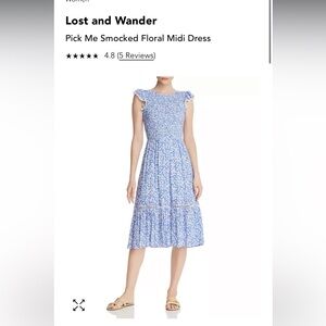 Lost & Wander Pick Me Dress - Sz L